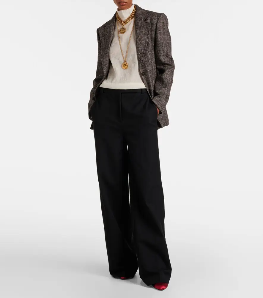 Joseph Yukio gabardine wide-leg pants | Thumbnail 2 Joseph Yukio gabardine wide-leg pants | Thumbnail 2