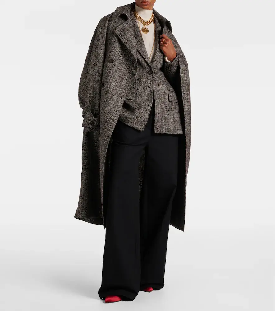 Joseph Yukio gabardine wide-leg pants | Thumbnail 3 Joseph Yukio gabardine wide-leg pants | Thumbnail 3
