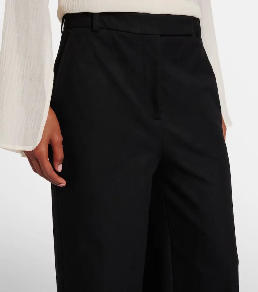 Joseph Yukio gabardine wide-leg pants | Thumbnail 6 Joseph Yukio gabardine wide-leg pants | Thumbnail 6