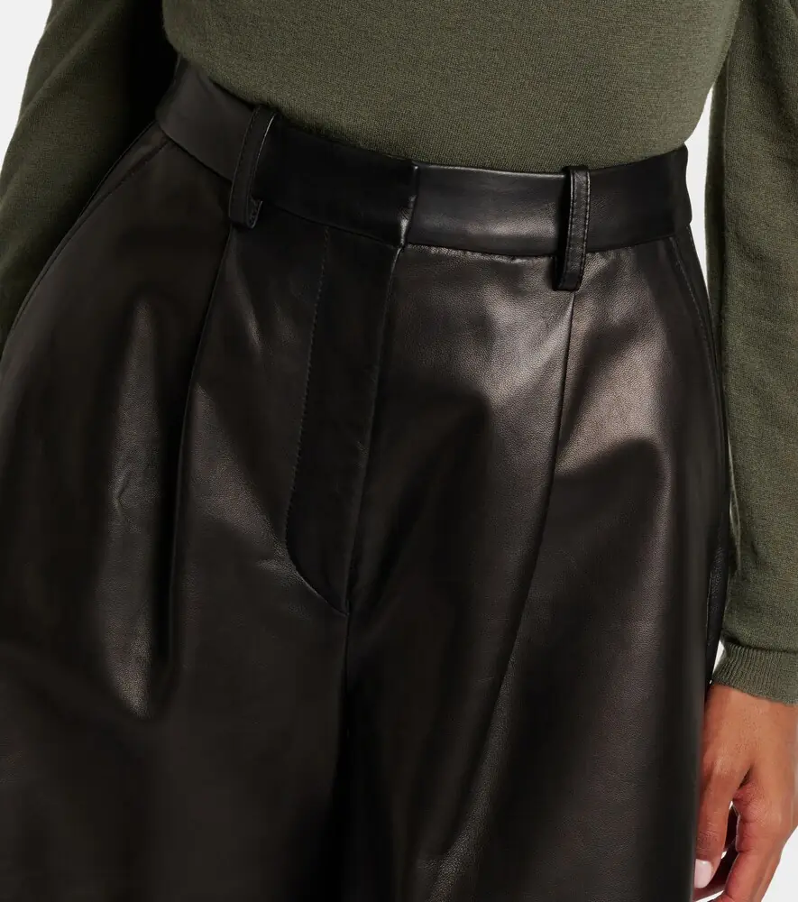 Joseph Suze leather shorts | Thumbnail 4