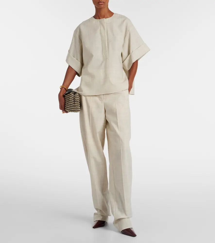 Joseph Zen virgin wool wide-leg pants | Thumbnail 2 Joseph Zen virgin wool wide-leg pants | Thumbnail 2