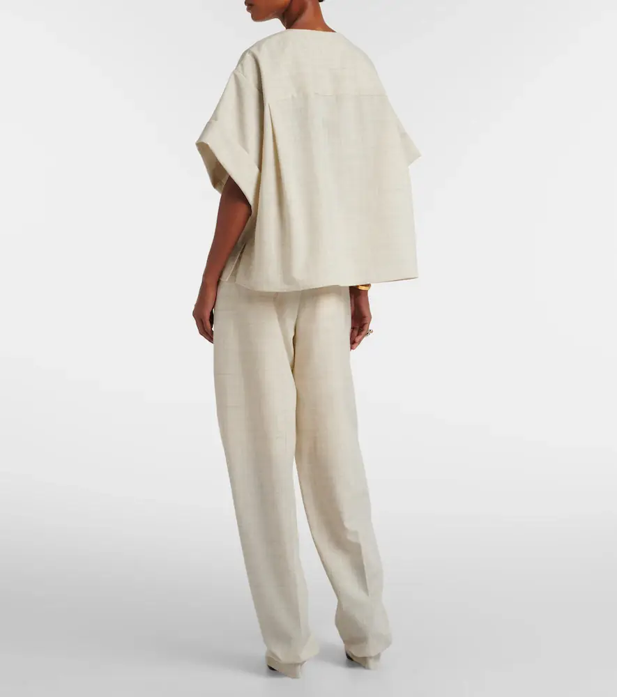 Joseph Zen virgin wool wide-leg pants | Thumbnail 3 Joseph Zen virgin wool wide-leg pants | Thumbnail 3