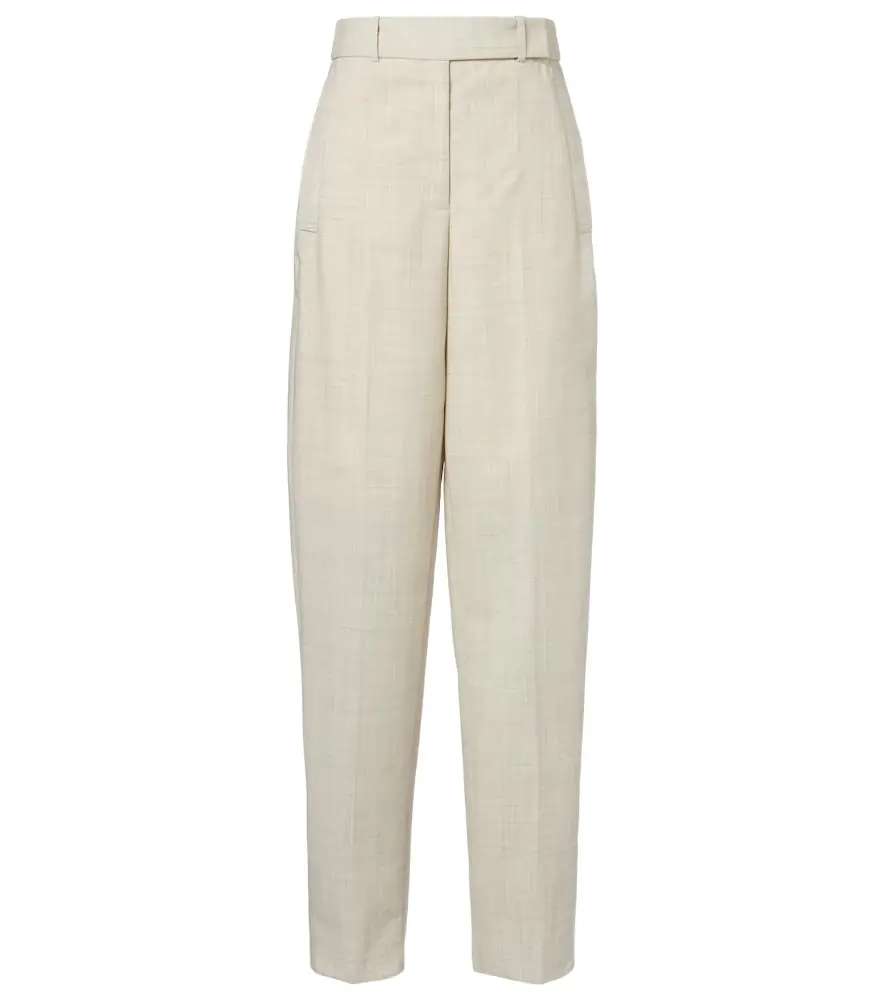 Zen virgin wool wide-leg pants Zen virgin wool wide-leg pants