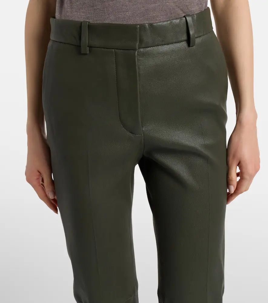 Joseph Leather slim pants | Thumbnail 2 Joseph Leather slim pants | Thumbnail 2