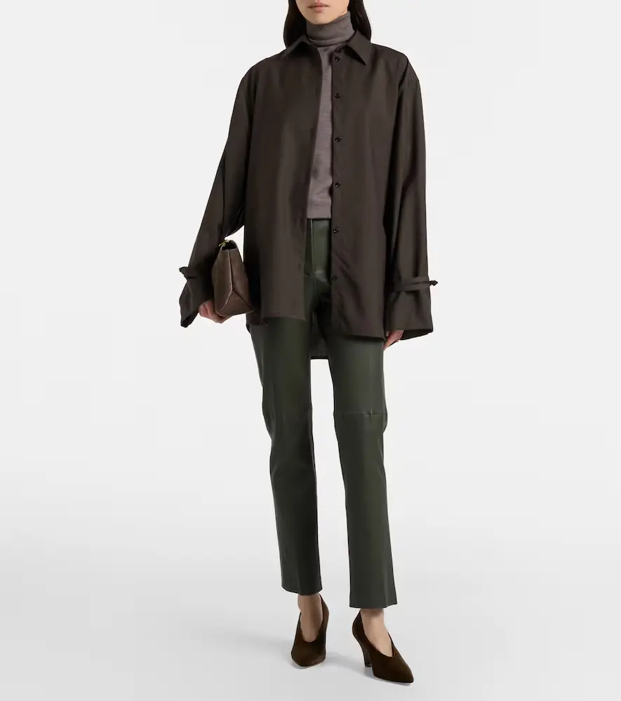 Joseph Leather slim pants | Thumbnail 3 Joseph Leather slim pants | Thumbnail 3
