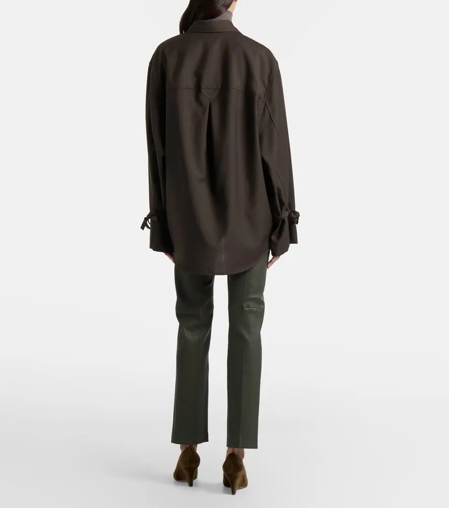 Joseph Leather slim pants | Thumbnail 4 Joseph Leather slim pants | Thumbnail 4