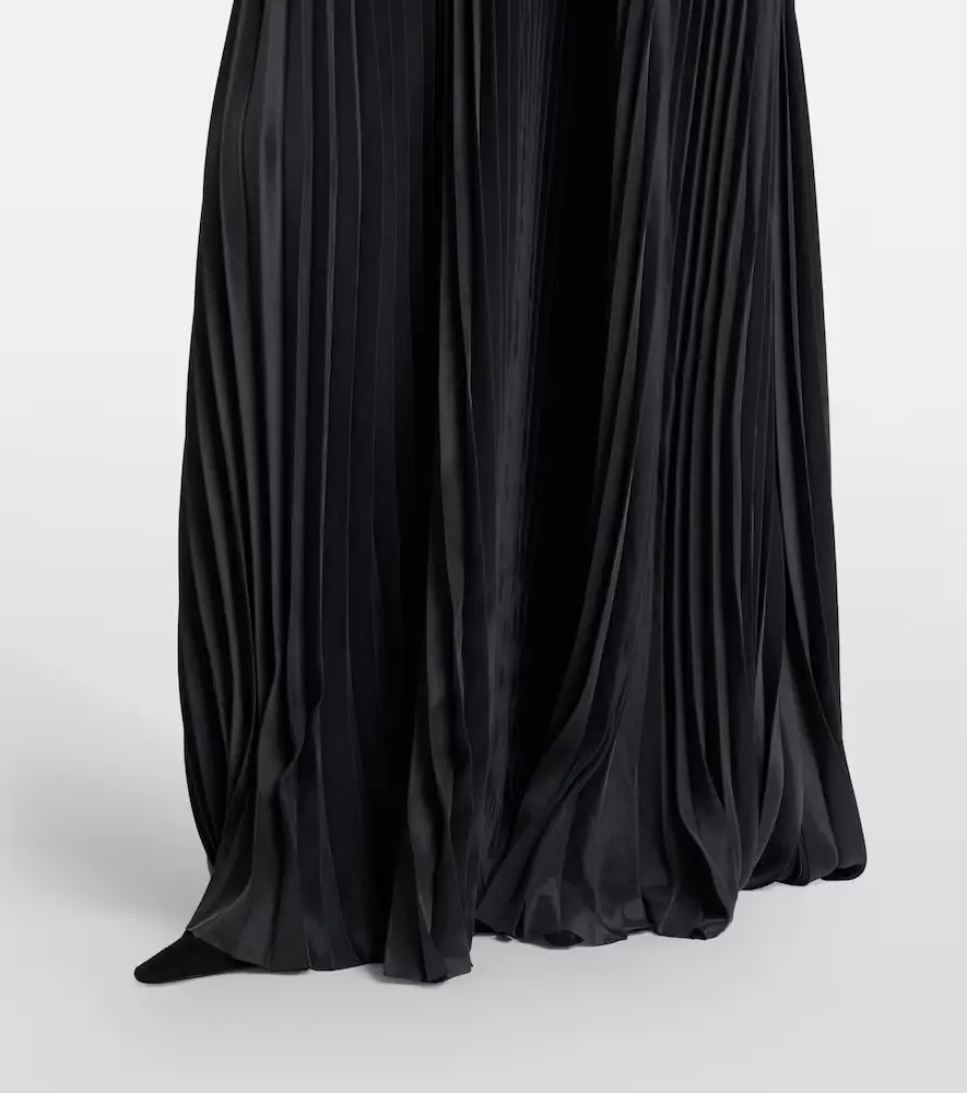 Joseph Chenes pleated halterneck maxi dress | Thumbnail 3