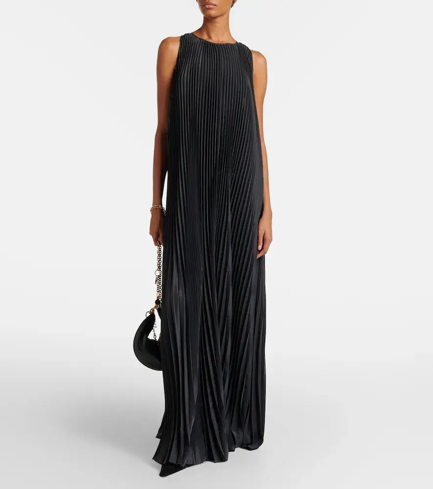 Joseph Chenes pleated halterneck maxi dress | Thumbnail 7