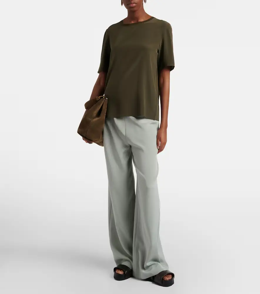 Joseph Rubin silk crêpe T-shirt | Thumbnail 2 Joseph Rubin silk crêpe T-shirt | Thumbnail 2