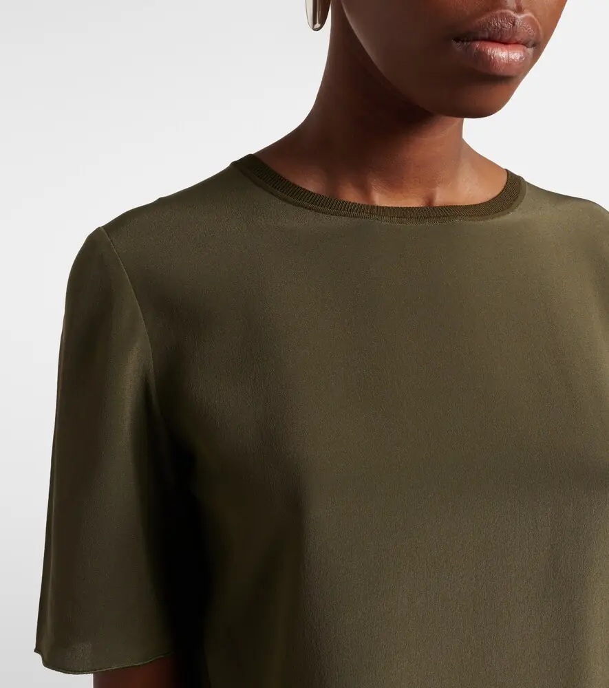 Joseph Rubin silk crêpe T-shirt | Thumbnail 3 Joseph Rubin silk crêpe T-shirt | Thumbnail 3