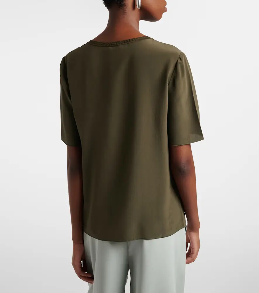 Joseph Rubin silk crêpe T-shirt | Thumbnail 5 Joseph Rubin silk crêpe T-shirt | Thumbnail 5