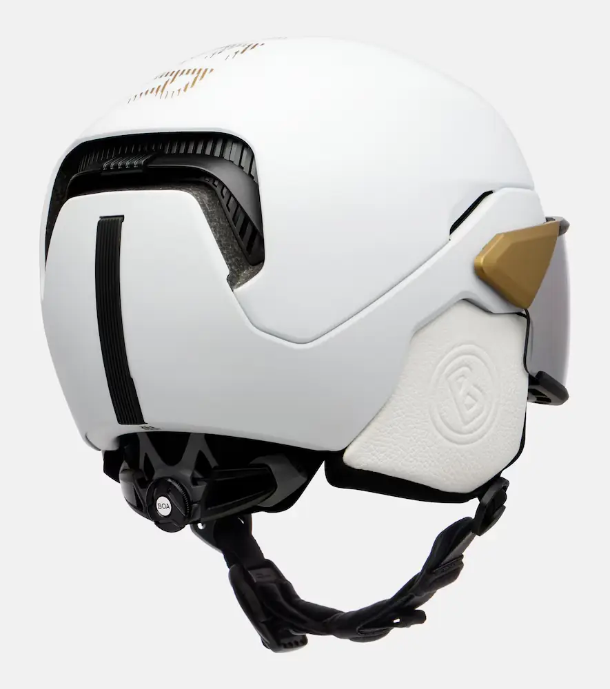 Bogner Logo leather-trimmed ski helmet | Thumbnail 2