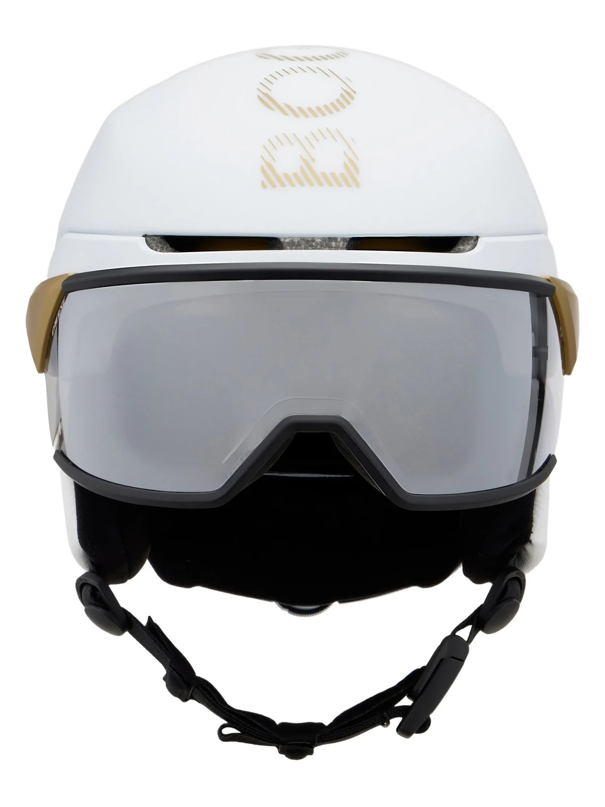 Bogner Logo leather-trimmed ski helmet