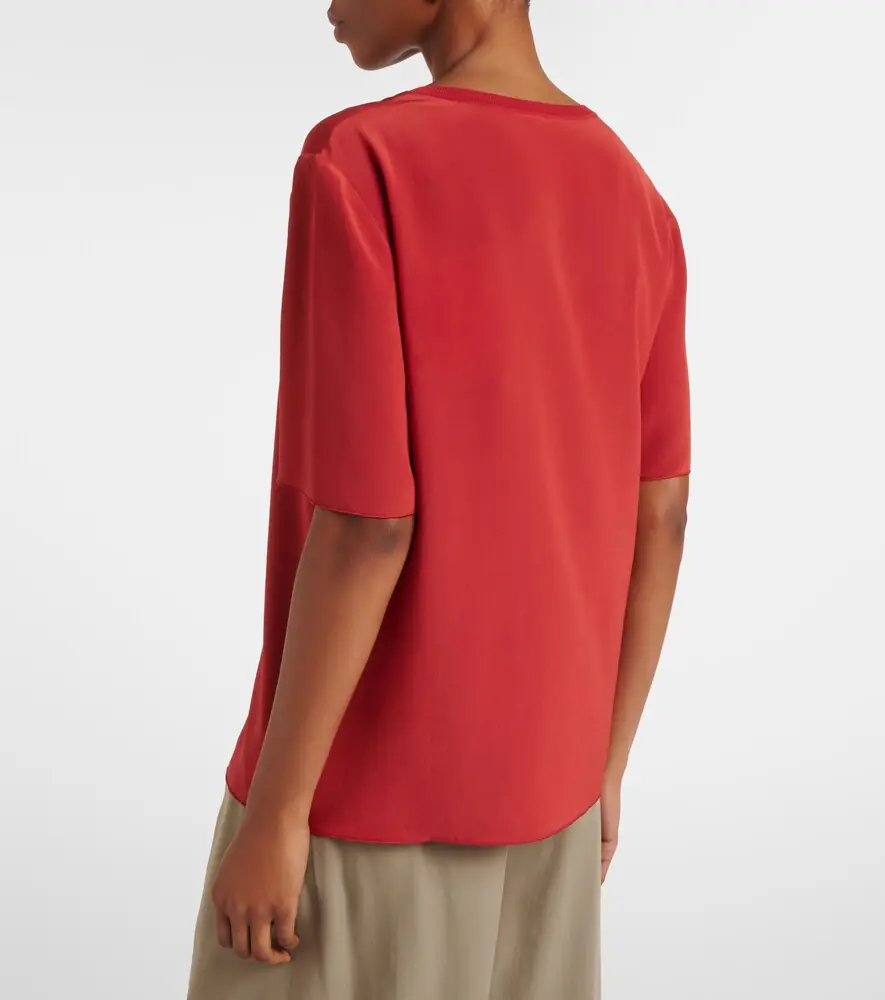 Joseph Rubin silk crêpe top | Thumbnail 2