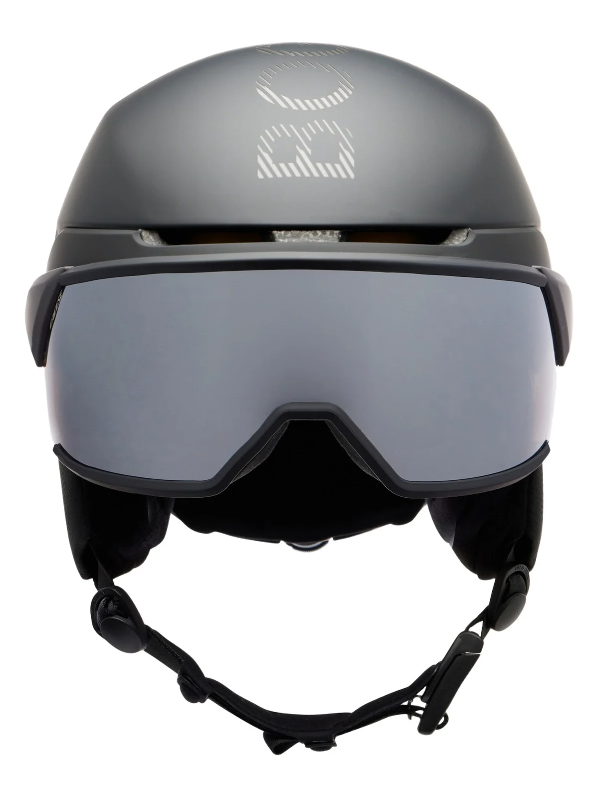 Bogner Logo leather-trimmed ski helmet