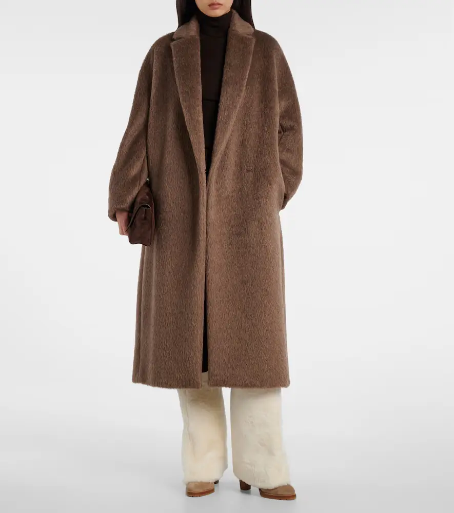 Yves Salomon Shearling and suede knee-high boots | Thumbnail 5