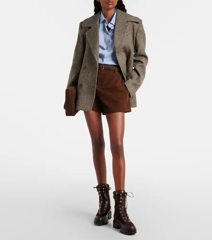 Aquazzura Very Cortina suede lace-up boots | Thumbnail 5