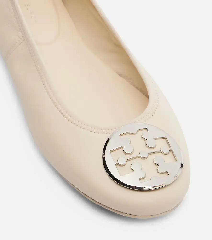 Tory Burch Reva Travel leather ballet flats | Thumbnail 2 Tory Burch Reva Travel leather ballet flats | Thumbnail 2