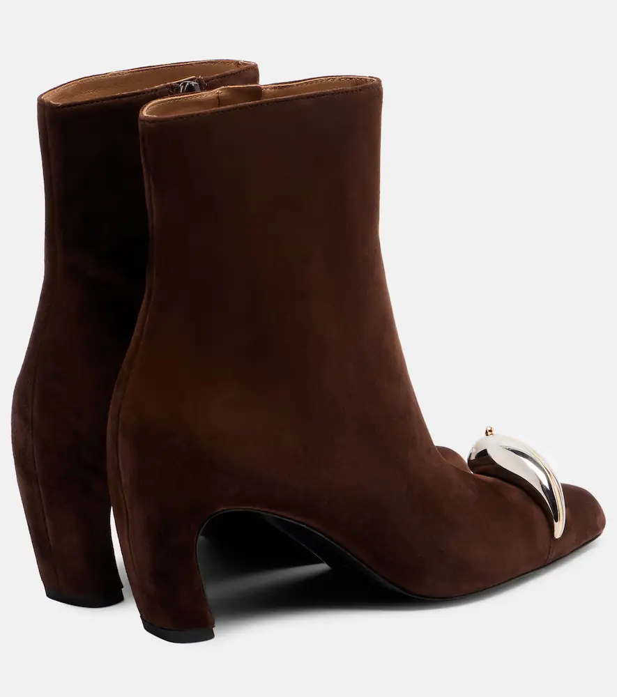 Tory Burch Pierced XL 65 suede ankle boots | Thumbnail 2 Tory Burch Pierced XL 65 suede ankle boots | Thumbnail 2