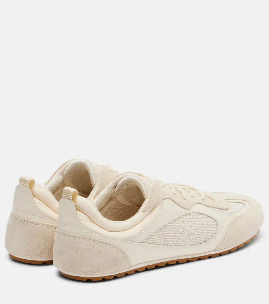 Tory Burch Field suede and leather-trimmed sneakers | Thumbnail 2 Tory Burch Field suede and leather-trimmed sneakers | Thumbnail 2