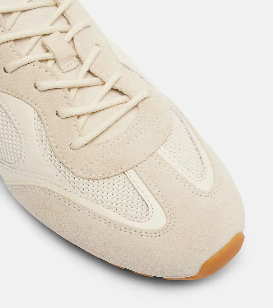 Tory Burch Field suede and leather-trimmed sneakers | Thumbnail 4 Tory Burch Field suede and leather-trimmed sneakers | Thumbnail 4