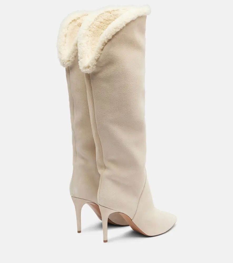 Paris Texas Gaia 85 suede knee-high boots | Thumbnail 2