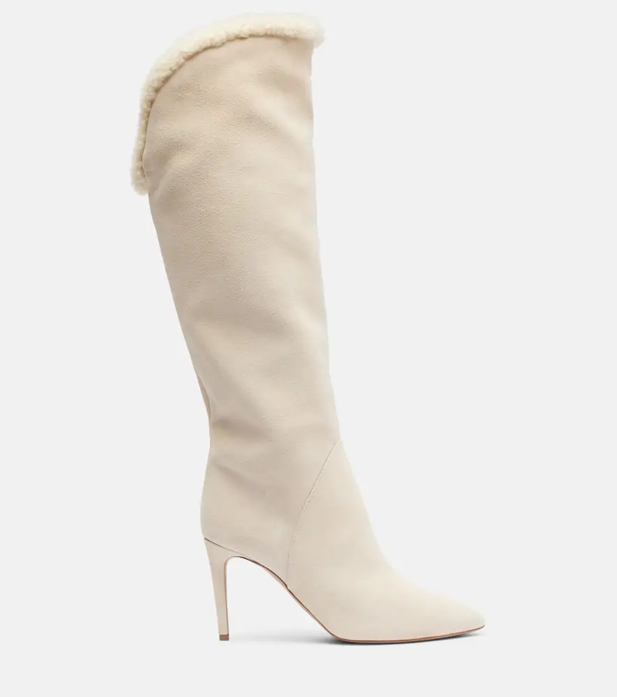 Paris Texas Gaia 85 suede knee-high boots | Thumbnail 3
