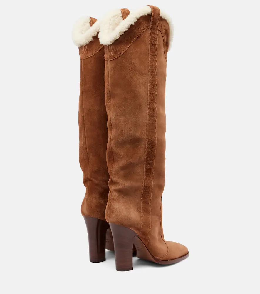 Paris Texas Lavinia 100 suede over-the-knee boots | Thumbnail 2 Paris Texas Lavinia 100 suede over-the-knee boots | Thumbnail 2