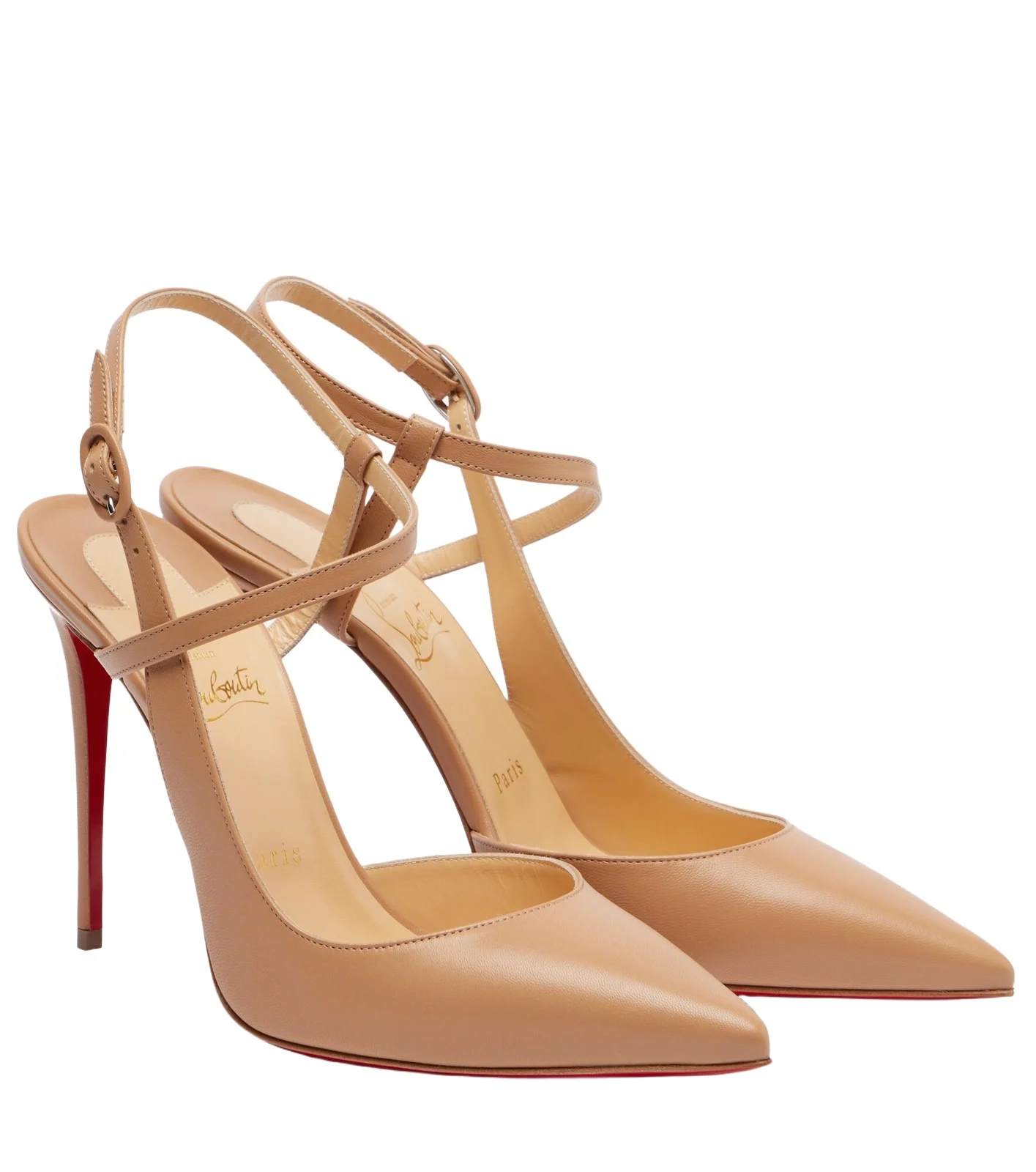 Christian Louboutin Jenlove 100 leather d'Orsay pumps