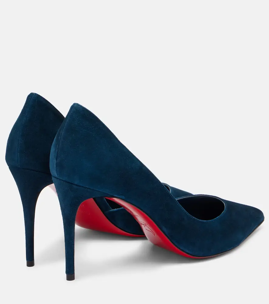 Christian Louboutin Iriza 85 suede d'Orsay pumps | Thumbnail 4