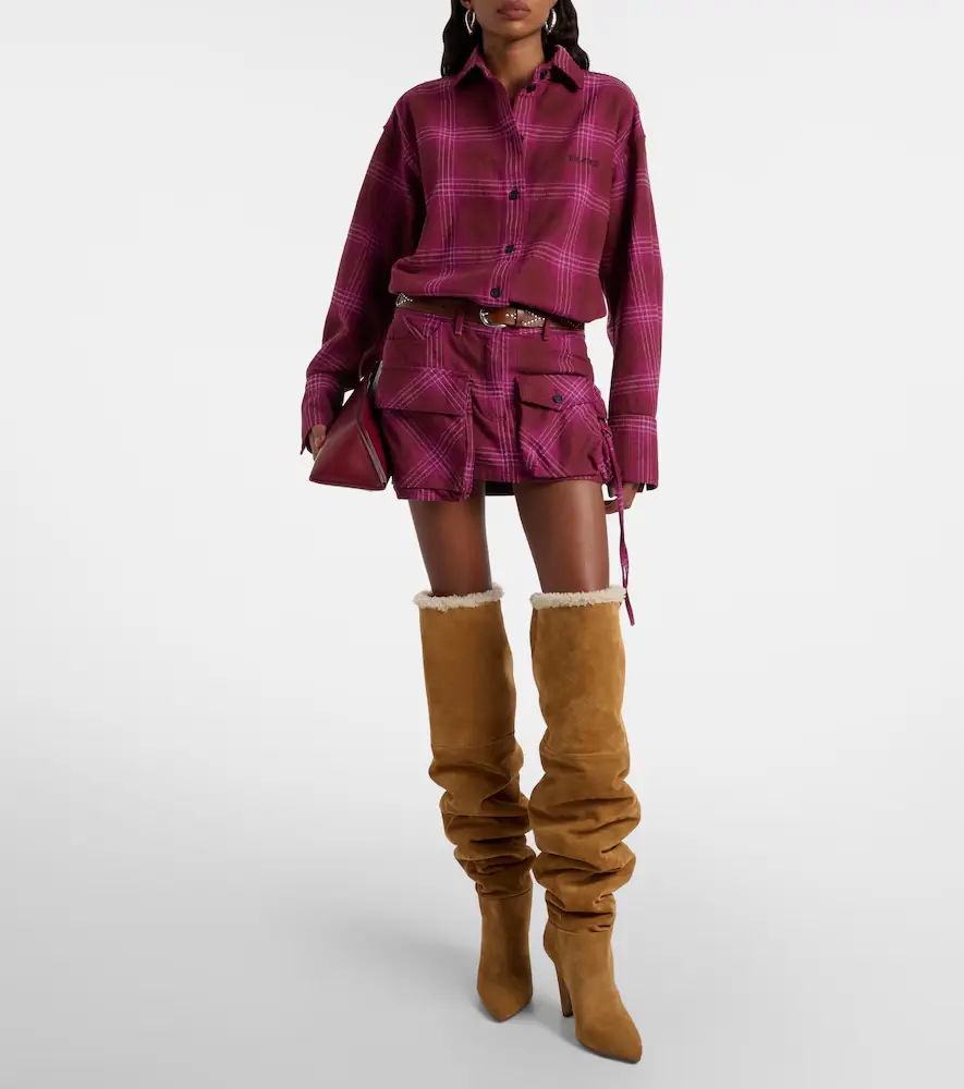 Paris Texas Elsa 100 suede over-the-knee boots | Thumbnail 5 Paris Texas Elsa 100 suede over-the-knee boots | Thumbnail 5