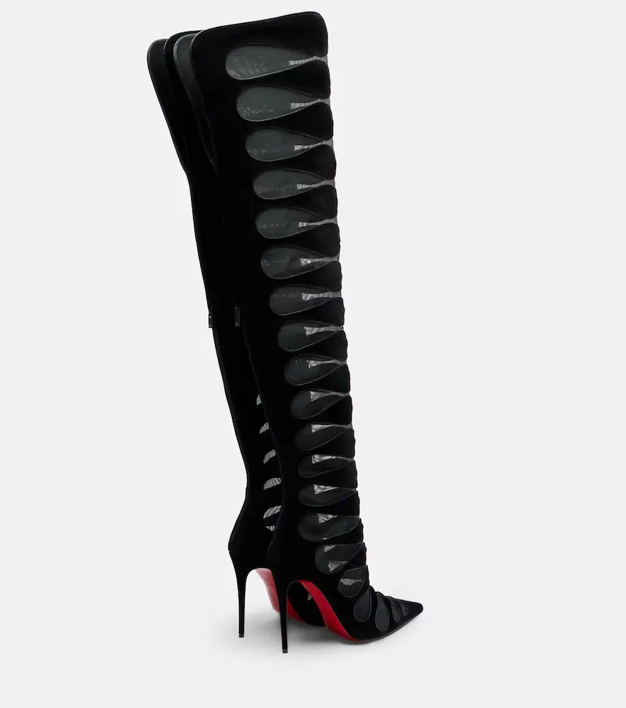 Christian Louboutin Circus Max Botta Alta 100 over-the-knee boots | Thumbnail 2 Christian Louboutin Circus Max Botta Alta 100 over-the-knee boots | Thumbnail 2