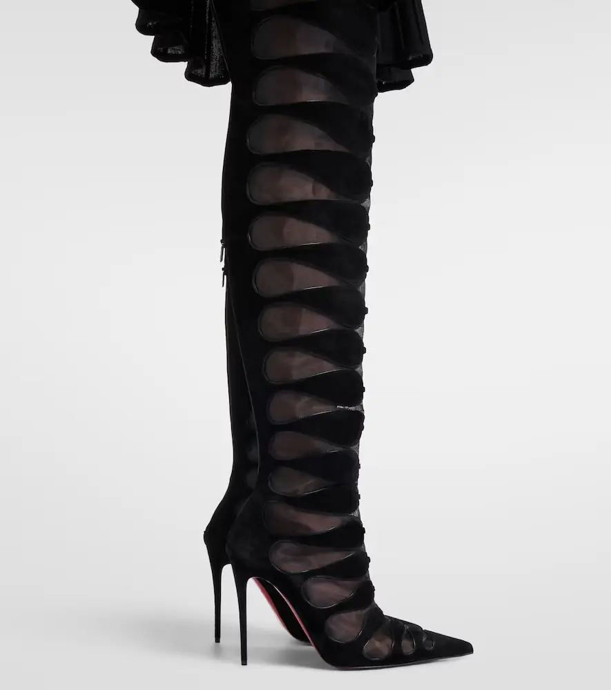 Christian Louboutin Circus Max Botta Alta 100 over-the-knee boots | Thumbnail 7 Christian Louboutin Circus Max Botta Alta 100 over-the-knee boots | Thumbnail 7
