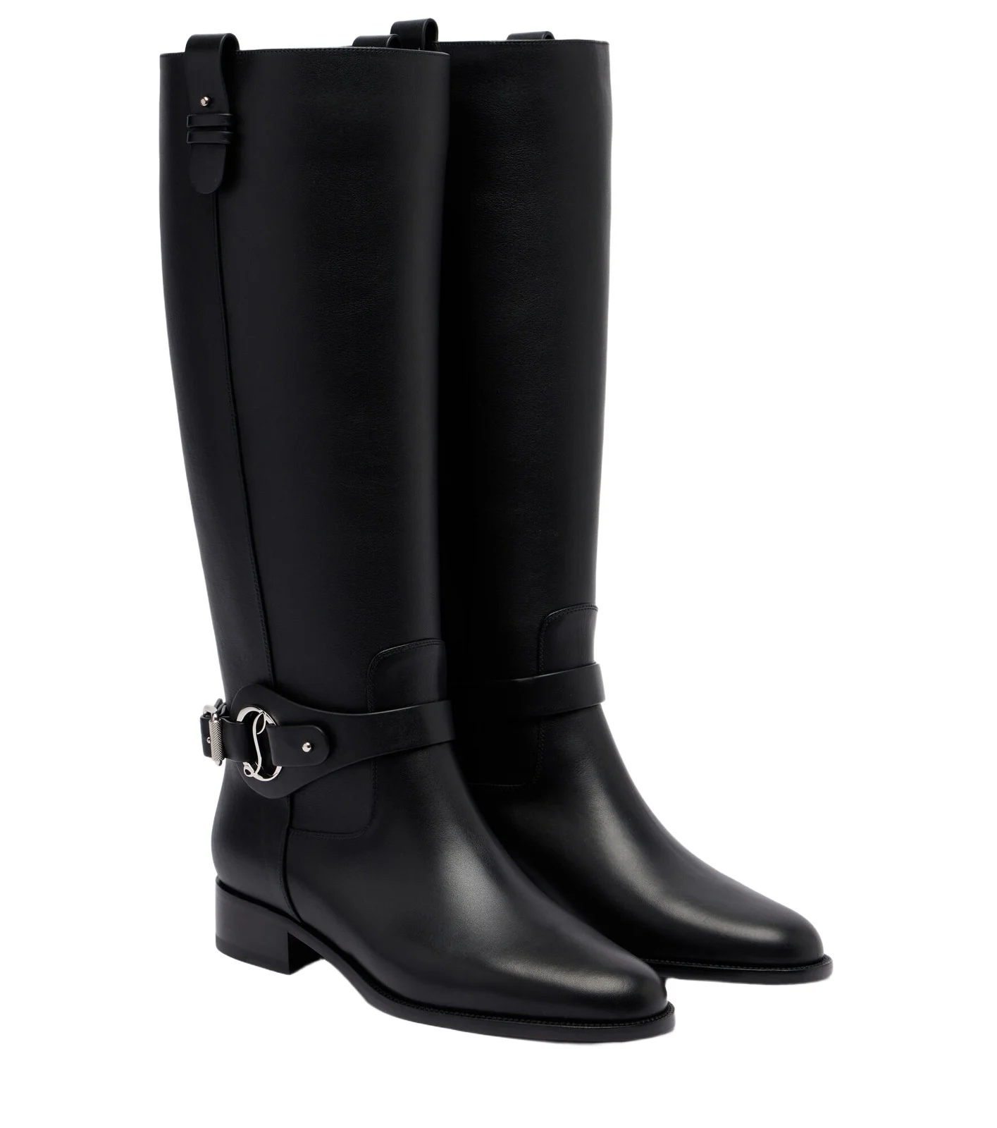 Christian Louboutin Dianouchette leather biker boots