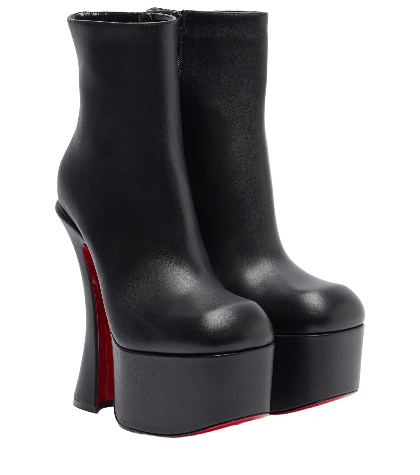 Aquabootie 160 leather platform ankle boots