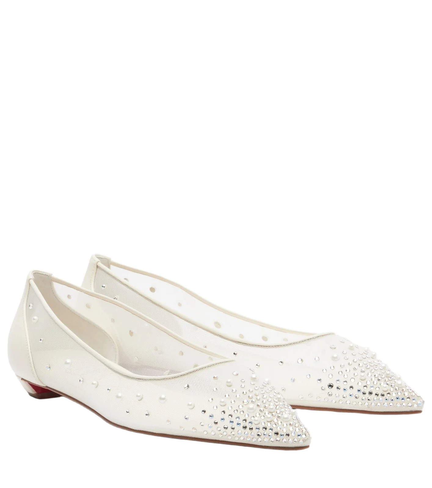 Miss Z Degrastrassina Perla mesh flats Miss Z Degrastrassina Perla mesh flats
