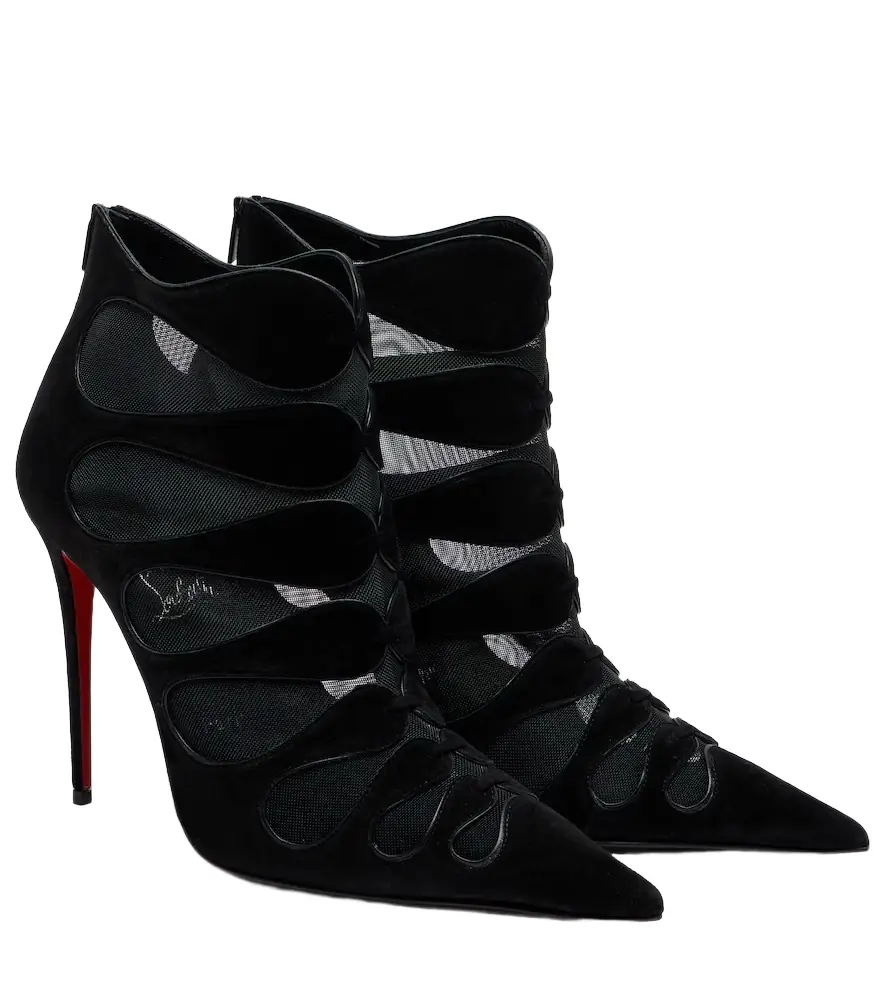 Christian Louboutin Circus Max 100 suede ankle boots | Image 1 Christian Louboutin Circus Max 100 suede ankle boots | Image 1