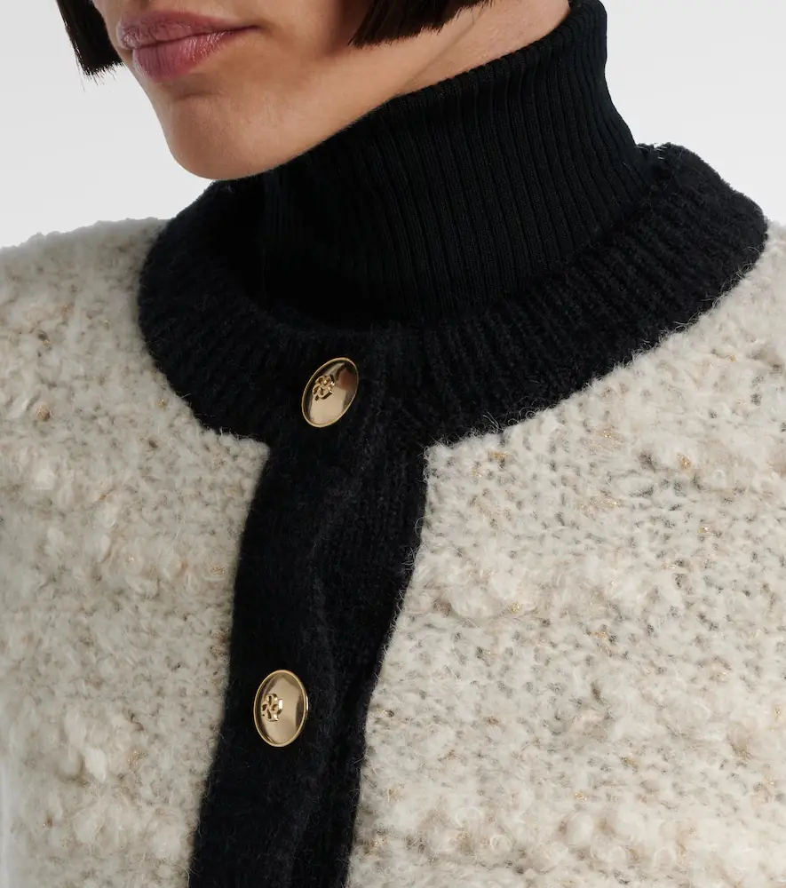 Dorothee Schumacher Delightful Sparkle wool-blend cardigan | Thumbnail 5