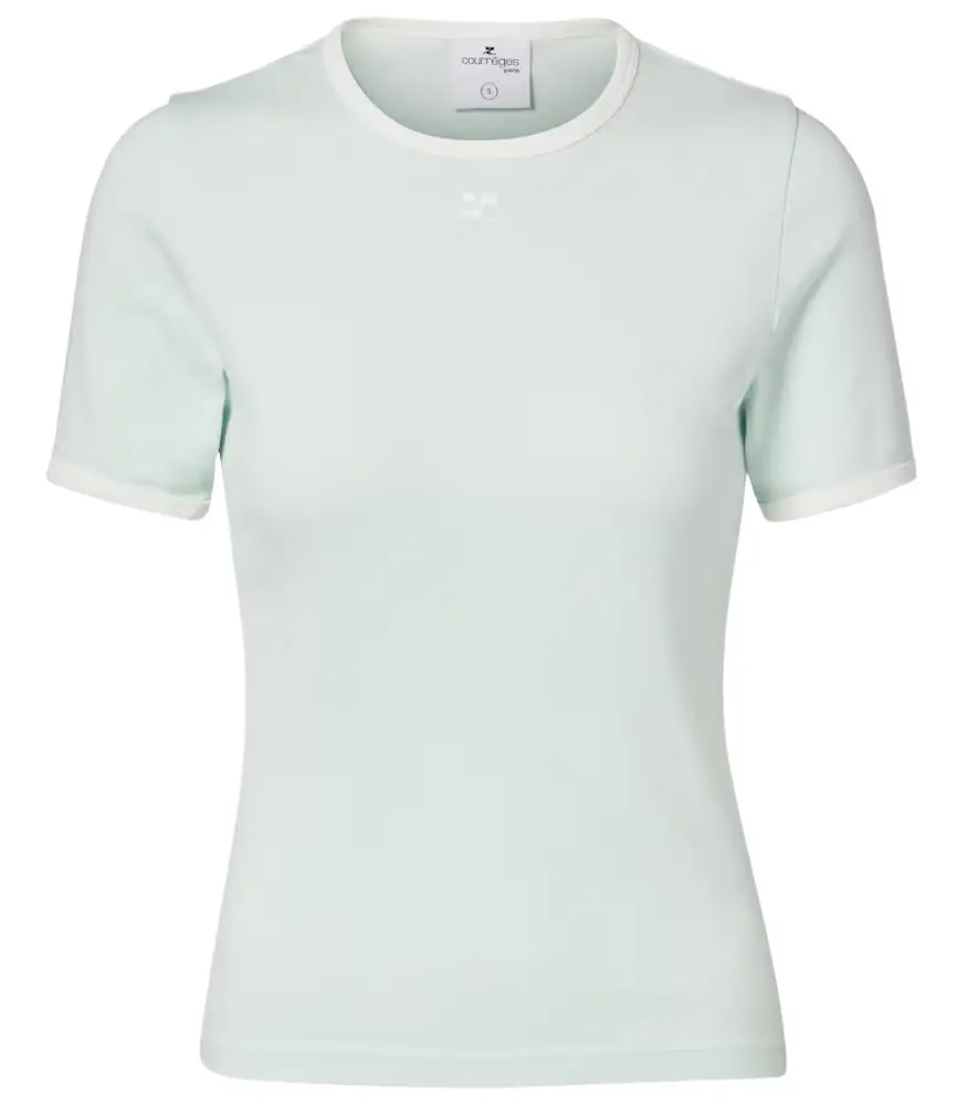 Courreges Courrèges Signature logo cotton T-shirt | Image 1 Courreges Courrèges Signature logo cotton T-shirt | Image 1
