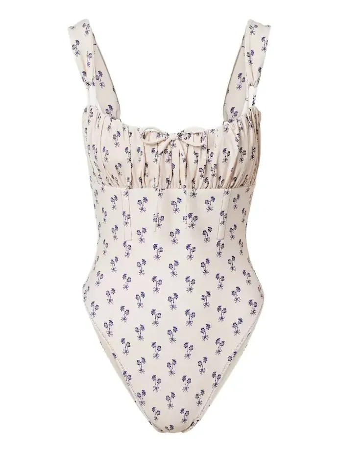 Cynthia floral ruffled swimsuit Cynthia floral ruffled swimsuit