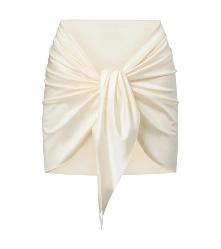Montce Draped satin beach cover-up | Image 1 Montce Draped satin beach cover-up | Image 1