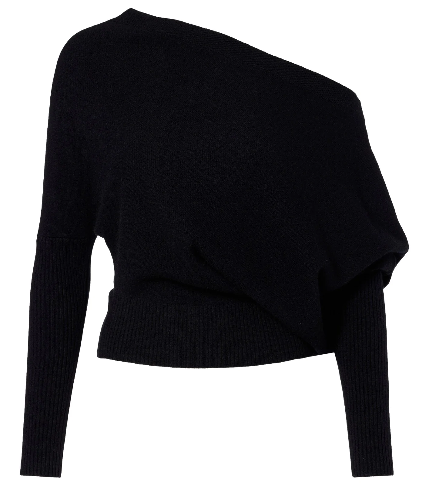 Paxi one-shoulder cashmere sweater Paxi one-shoulder cashmere sweater