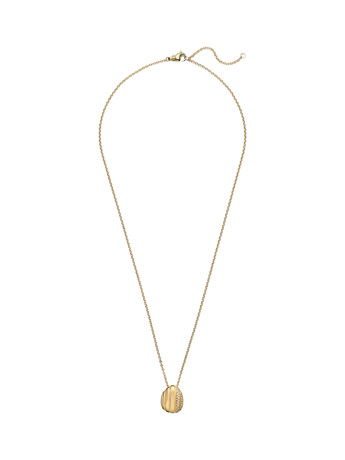 Pamela Zamore Eos 18kt gold pendant necklace with diamonds
