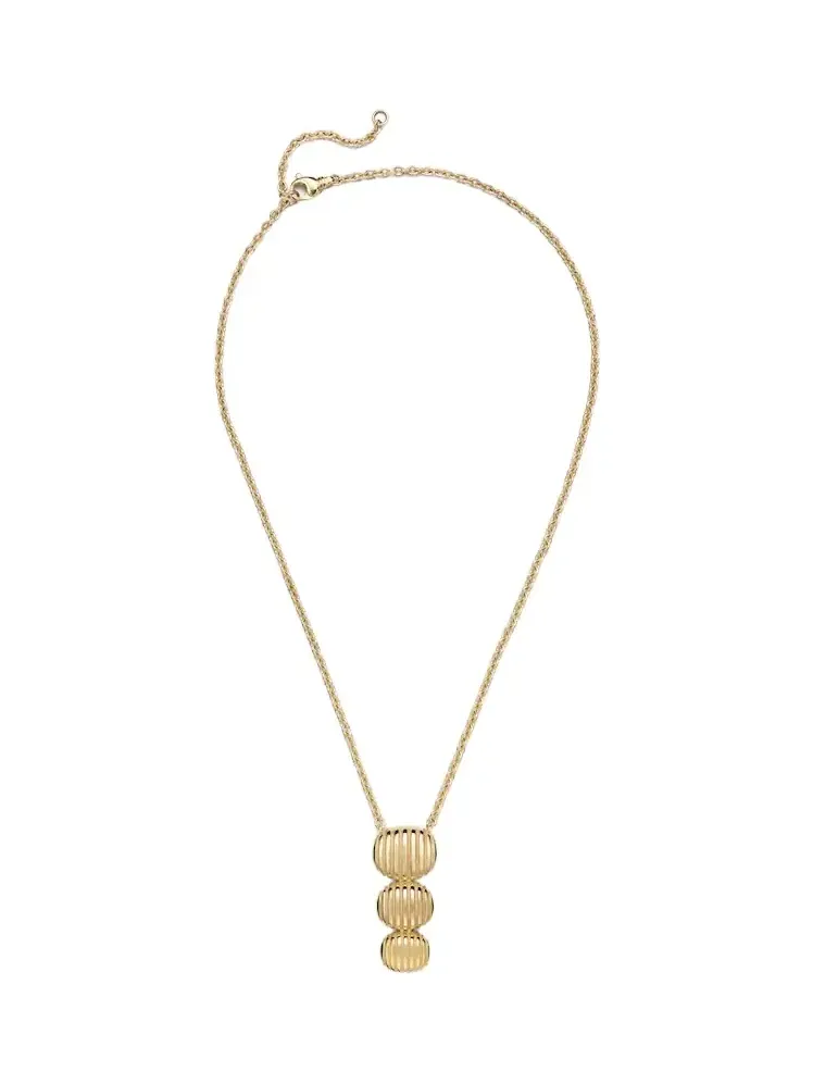 Isla Triple Oval 18kt gold pendant necklace Isla Triple Oval 18kt gold pendant necklace
