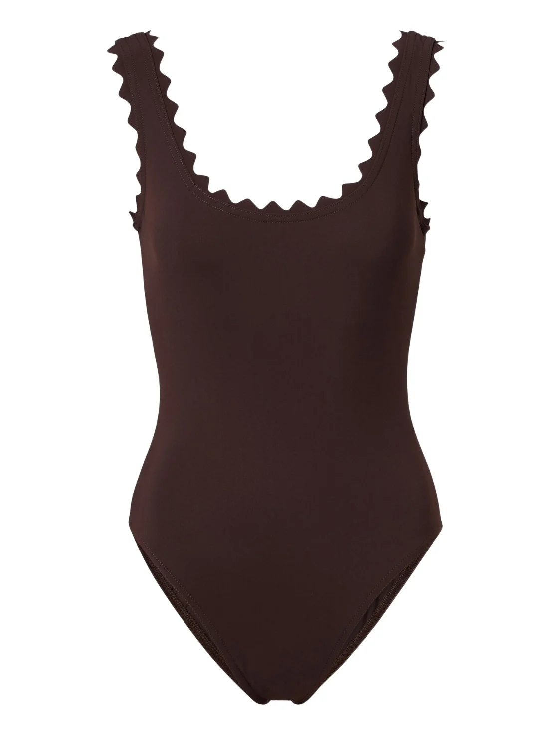Scalloped swimsuit