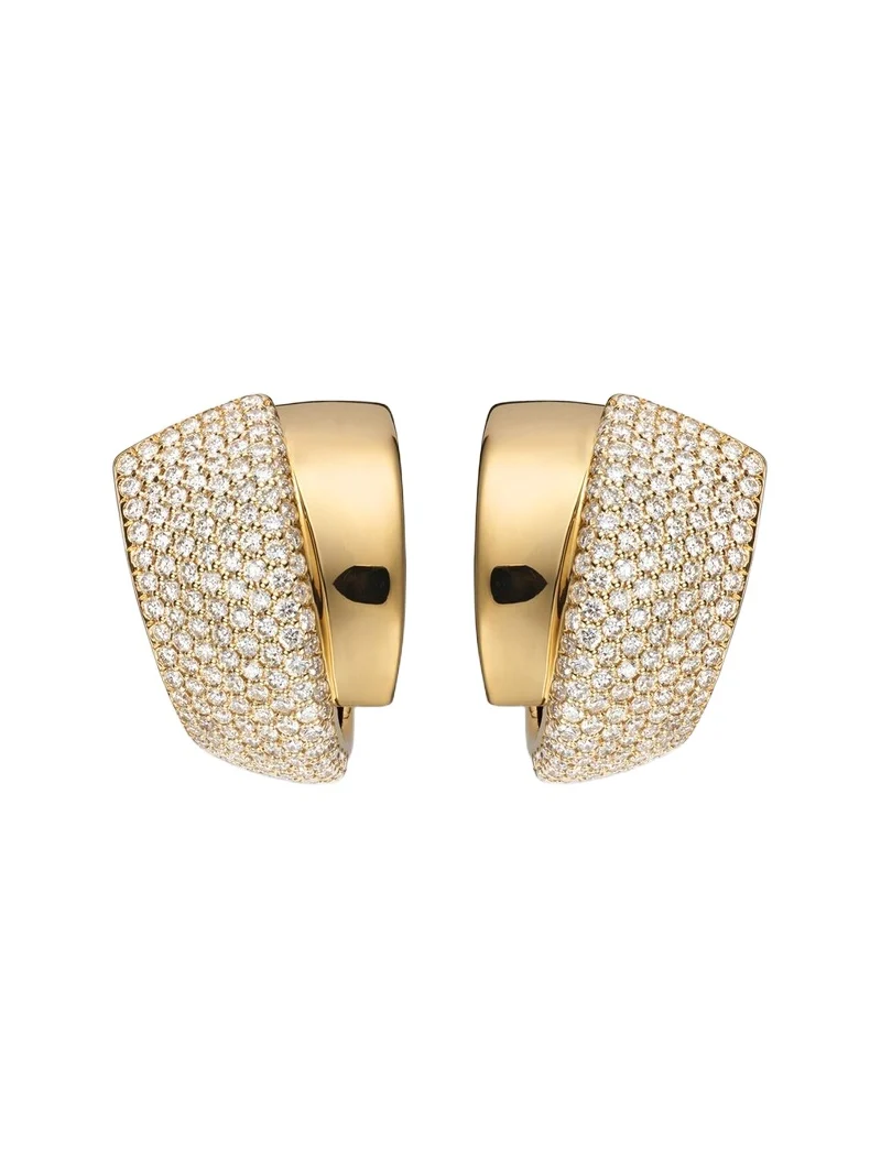 Divino 18kt gold earrings with diamonds Divino 18kt gold earrings with diamonds