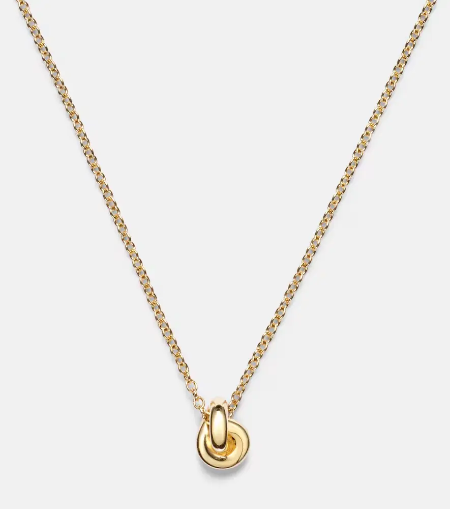 Engelbert Legacy Knot Mini 18kt gold necklace | Thumbnail 3