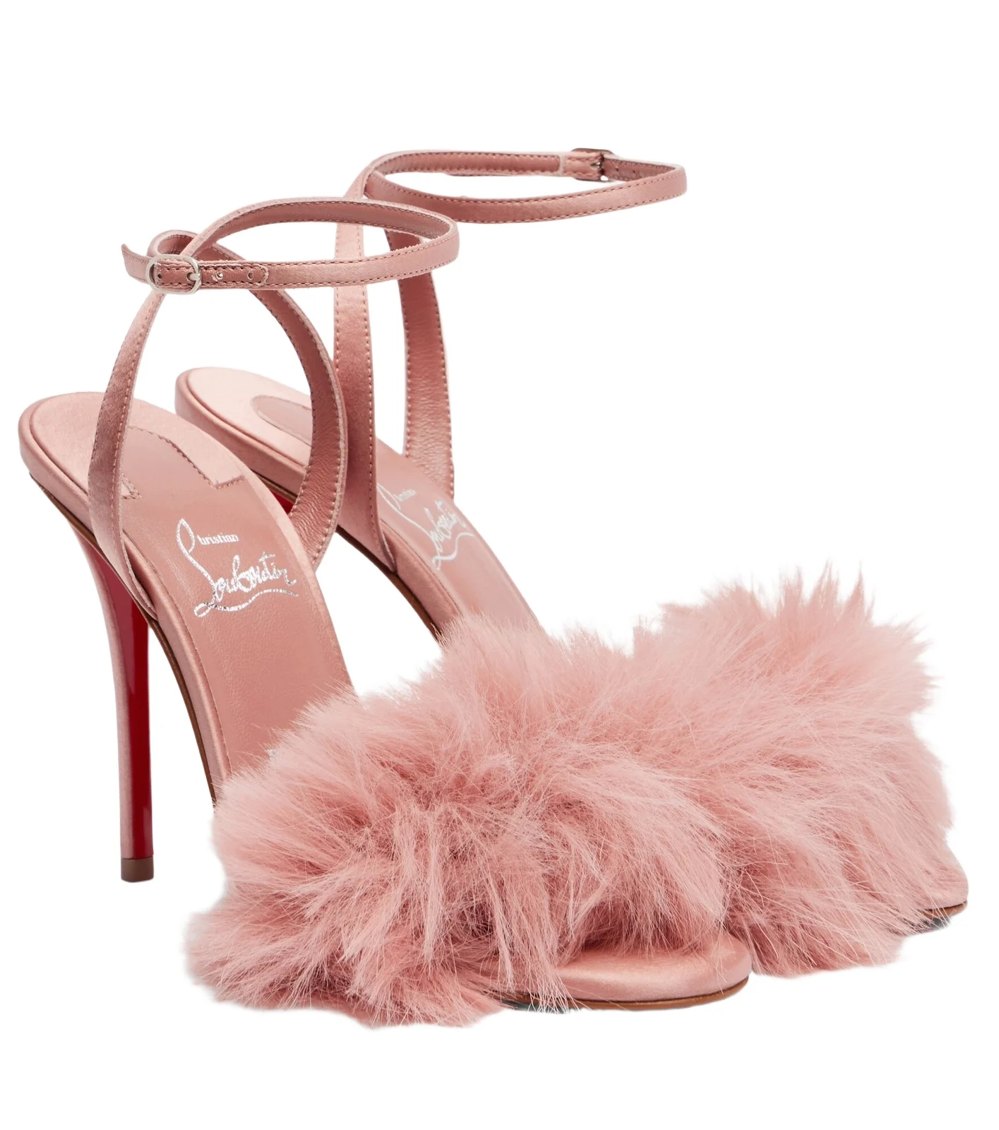 Patchoulina 100 crêpe satin sandals