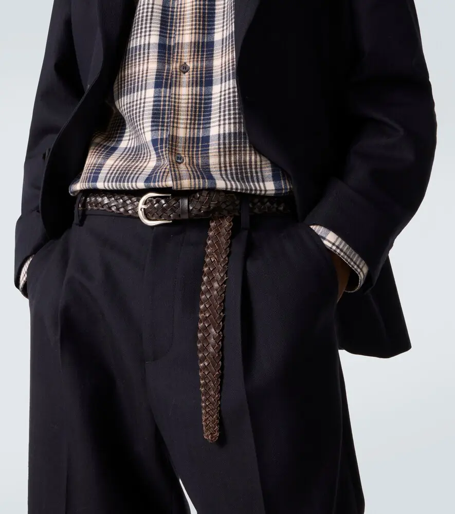 Studio Nicholson x Aaron Levine braided leather belt | Thumbnail 2 Studio Nicholson x Aaron Levine braided leather belt | Thumbnail 2