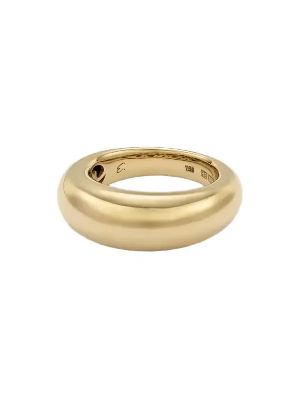 New York 66 Big 18kt gold ring